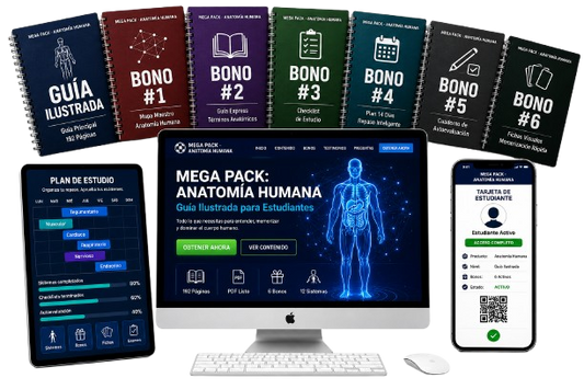 Pack Anatomia Humana : Guia Ilustrada para Estudiantes